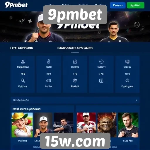 Recursos disponíveis no site de jogos 9pmbet